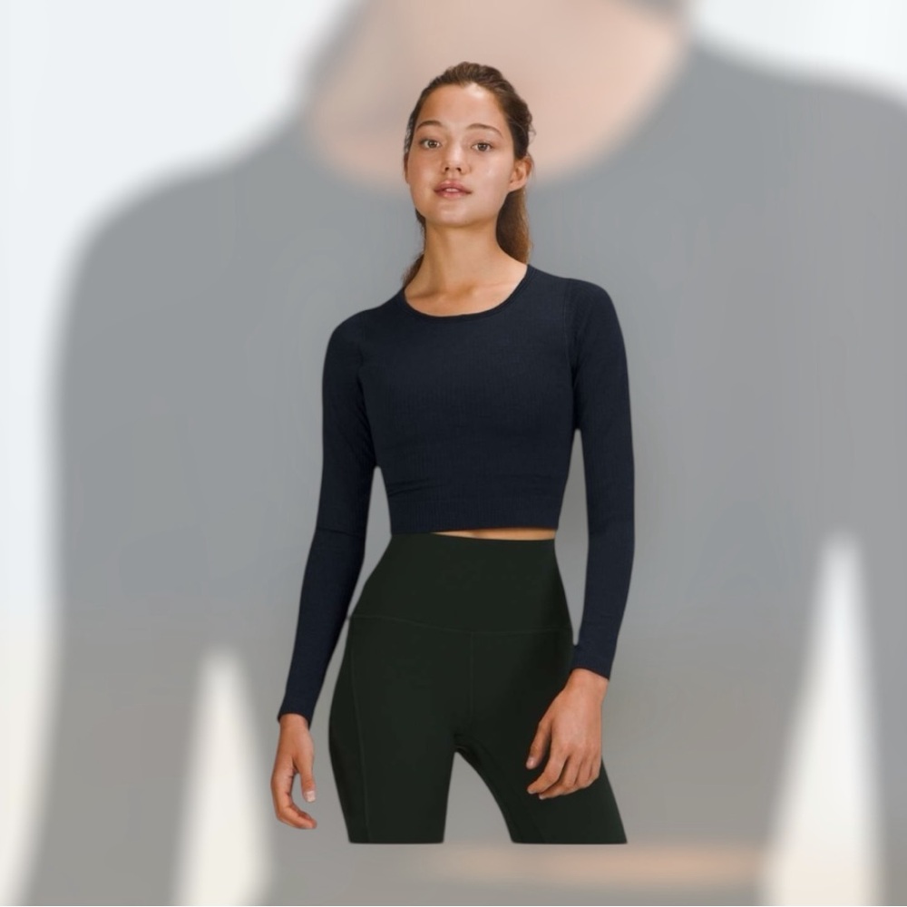 NWT Lululemon Ebb to Street Long Sleeve
True Navy
